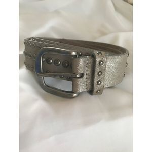 Express Metallic Studded  Belt Size M